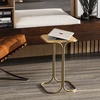 Image de Skye Decor, Shb-001-C, table basse, 100 % BOIS, or, 30 x 30 x 52 cm