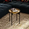 Image de Skye Decor, Shb-002, table basse, 100 % METAL, noir, 44 x 44 x 57 cm
