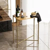 Image de Skye Decor, Shb-003-A, table basse, 100 % BOIS, or, 40 x 26 x 56 cm