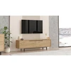 Image de Skye Decor, On1-S, support TV, 100 % PANNEAUX DE SPANCE REVÊTUS DE MÉLAMINE, noyer, 160 x 35,5 x 45,1 cm