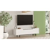 Image de Skye Decor, On1-W, support TV, 100 % PANNEAUX DE SPANCE REVÊTUS DE MÉLAMINE, blanc, 160 x 35,5 x 45,1 cm