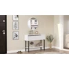 Image de Skye Decor, On12-W, buffet, 100 % PANNEAUX DE SPANCE REVÊTU DE MÉLAMINE, blanc, 100 x 29,5 x 76 cm