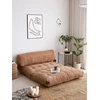 Image de Hanah Home, Fold Kadife 2 - Camel, canapés-lits, canapés-lits 2 places, camel, velours, 120 x 79 x 75 x cm