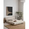 Image de Hanah Home, Fold Teddy 2 - Cream, Canapés-lits, Canapé-lit 2 places, crème, coton, 120 x 79 x 75 x cm