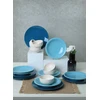 Image de Hermia Concept, X0001509300000000000000000, service de table en céramique (18 pièces), 100 % CÉRAMIQUE, bleu, 26 cm