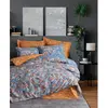 Image de L'Essentiel Linge de Maison, Alekra - Mustard, Ensemble housse de couette Ranforce king-size (FR), 100 % COTON RANFORCE, moutarde, 240 x 220 cm