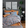 Image de L'Essentiel Linge de Maison, Alekra - Mustard, parure de couette simple Ranforce (FR), moutarde, 100 % COTON RANFORCE, 140 x 200 cm
