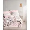 Image de L'Essentiel Linge de Maison, Dalya - Powder, ensemble housse de couette en satin king (FR), poudre, 100 % satin de coton, 240 x 220 cm