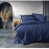Image de L'Essentiel Linge de Maison, Plain - Dark Blue, Ranforce King-Size-Bettbezug-Set (FR), Dunkelblau, 100 % BAUMWOLLE RANFORCE, 240 x 220 cm