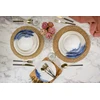 Image de Hermia Concept, GBSATN24Y4R30483, Service de table (24 pièces), 100 % PORCELAINE, Multicolore, 25 x 25 x 2 cm