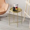 Image de Skye Decor, Shb-007-A, table basse, 100 % MÉTAL, or, 46 x 46 x 56 cm