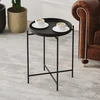 Image de Skye Decor, Shb-007, table basse, 100 % METAL, noir, 46 x 46 x 56 cm