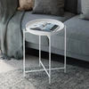Image de Skye Decor, Shb-007-B, table basse, 100 % METAL, blanc, 46 x 46 x 56 cm