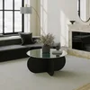 Image de Skye Decor, Bubble - Black, tables basses, noir, verre, 75 x 35 x 75 cm