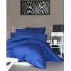 Image de L'Essentiel Linge de Maison, De Dark Blue, ensemble housse de couette king size en satin (FR), bleu foncé, 100 % satin de coton, 240 x 220 cm