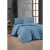 Image de L'Essentiel Linge de Maison, Bleu, Ranforce Ensemble housse de couette king-size (FR), Bleu, 100 % COTON RANFORCE, 240 x 220 cm