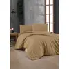 Image de L'Essentiel Linge de Maison, Light Brown, Ranforce Ensemble housse de couette king-size (FR), marron clair, 100 % COTON RANFORCE, 240 x 220 cm