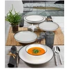 Image de Hermia Concept, GBSATN24Y4R33063, Service de table (24 pièces), multicolore, 100 % PORCELAINE, 25 x 25 x 2 cm