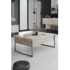 Image de Skye Decor, Luxe - Travertine, Silver, Tables basses, Travertine, 90 x 40 x 60 cm