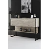 Image de Skye Decor, Luxe - Travertine, Black, commodes, travertin, 120 x 80 x 30 cm
