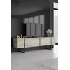 Image de Skye Decor, Luxe - Travertin, Noir, Meubles TV, Travertin, 180 x 50 x 30 cm