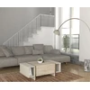 Image de Skye Decor, Veyron - Travertine, grès, table basse, travertin, PANNEAU DE PARTICULES 100 % MÉLAMINÉ, 103,8 x 60 x 37,3 cm