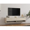 Image de Skye Decor, Arges - Travertine, Travertine, Meuble TV, 141 x 31 x 30 cm, 100 % panneau de particules mélaminé