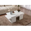 Image de Skye Decor, Sanctuary - Wood White, Table basse, bois blanc, 100 % panneau de particules mélaminé, 110 x 45 x 41,5