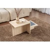 Image de Skye Decor, Harmony - Travertine, tables basses, travertin, 80 x 40 x 40 cm