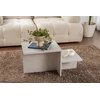 Image de Skye Decor, Harmony - Grey, Table basse, Gris, 100 % panneau de particules mélaminé, 80 x 40 x 40