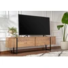 Image de Skye Decor, Serenity - Atlantic Pine, Black, meuble TV, pin atlantique, PANNEAU DE PARTICULES 100 % MÉLAMINÉ, 180 x 30 x 50 cm