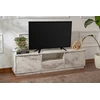 Image de Skye Decor, Vanguard - Fressia Marble, meuble TV, marbre freesia, 160 x 42 x 29,5 cm