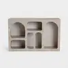 Image de Console Moderne Liva 120 Avec Étagères Gain De Place - Beige