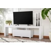 Image de Skye Decor, Enclave - Natural White, meuble TV, blanc naturel, plateau 100 % mélamine, 180 x 31,3 x 50 cm