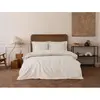 Image de L'Essentiel Linge de Maison, Elegant - Beige, Beige, Ensemble housse de couette en satin King (FR), 100 % satin de coton, 240 x 220 cm