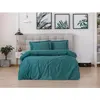 Image de L'Essentiel Linge de Maison, Elegant - pétrole, bleu pétrole, ensemble housse de couette en satin King (FR), 100 % satin de coton, 240 x 220 cm