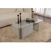 Image de Skye Decor, Vetrino - Grey, table basse, gris, plateau 100 % mélamine, 105 x 65 x 40 cm