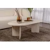 Image de Skye Decor, Sable - Travertine, tables basses, travertin, 119 x 40 x 60 cm