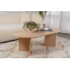 Image de Skye Decor, Sable - Sapphire Oak, tables basses, chêne saphir, 119 x 40 x 60 cm