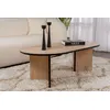 Image de Skye Decor, Sable - Sapphire Oak, Black, Couchtische, Saphir-Eiche, 119 x 40 x 60 cm