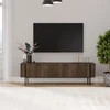 Image de Skye Decor, Herman - Noyer, meuble TV, panneaux de particules 100 % mélaminés, noyer, 160 x 31,4 x 45,6 cm
