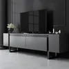 Image de Skye Decor, Yildiz - Anthracite, Noir, Meuble TV, Anthracite, PANNEAUX DE PARTICULES 100 % MÉLAMINÉS, 180 x 50 x 30 cm