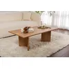 Image de Skye Decor, Sabin - Atlantic Pine, table basse, pin atlantique, plateau 100 % mélamine, 119 x 60 x 40 cm
