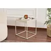 Image de Skye Decor, Shb-018-B, table basse, taupe, 100 % MÉTAL, 45 x 45 x 52 cm
