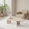 Image de Skye Decor, Flap - 9542, table basse, travertin, PANNEAU DE PARTICULES 100 % MÉLAMINÉ, 139,5 x 79,5 x 42 cm