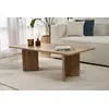 Image de Skye Decor, Sabin - VNT Oak, table basse, chêne, plateau 100 % mélaminé, 119 x 60 x 40 cm