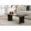 Image de Skye Decor, Sabin - Lumiere Black, table basse, Lumiere Black, plateau 100 % mélamine, 119 x 60 x 40 cm