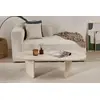 Image de Skye Decor, Ovalis - Travertine, table basse, travertin, plateau 100 % mélamine, 130 x 65 x 40 cm