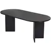 Image de Skye Decor, Sabella - Wood Black, table à manger, bois noir, plateau 100 % mélamine, 200 x 90 x 75 cm