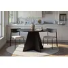 Image de Skye Decor, Virella - Wood Black, Table de salle à manger, bois noir, plateau 100 % mélamine, 120 x 120 x 75 cm